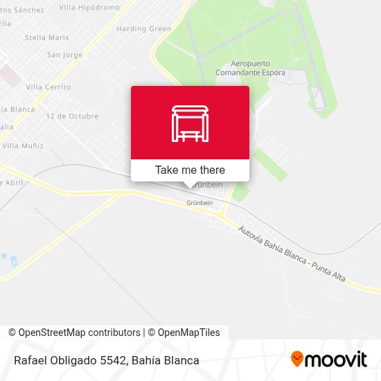 Rafael Obligado 5542 map
