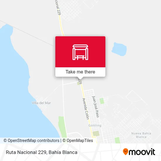 Ruta Nacional 229 map