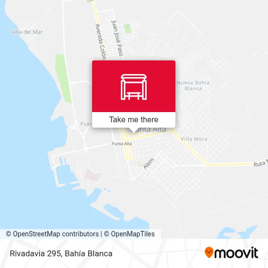 Rivadavia 295 map
