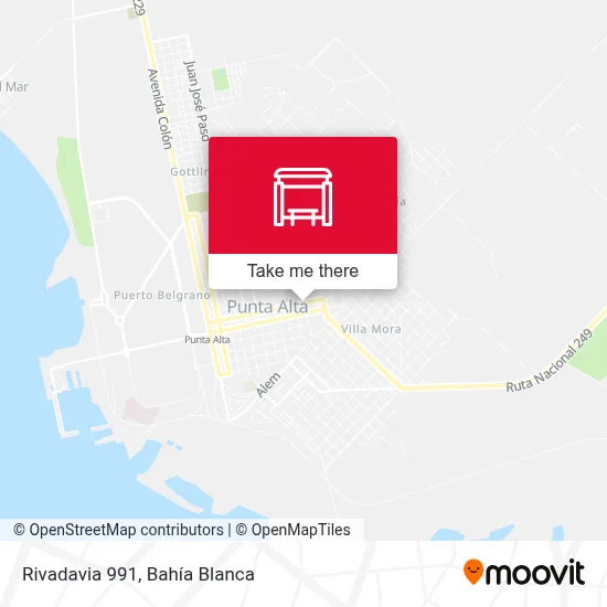 Rivadavia 991 map