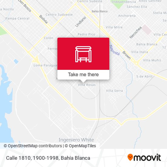 Mapa de Calle 1810, 1900-1998