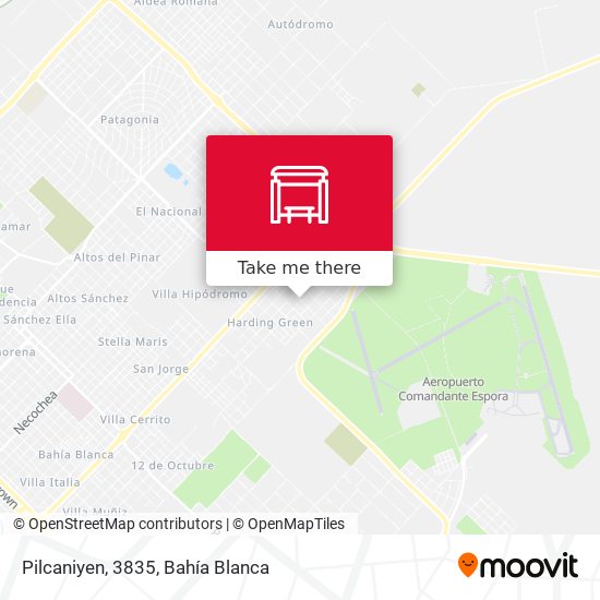 Pilcaniyen, 3835 map
