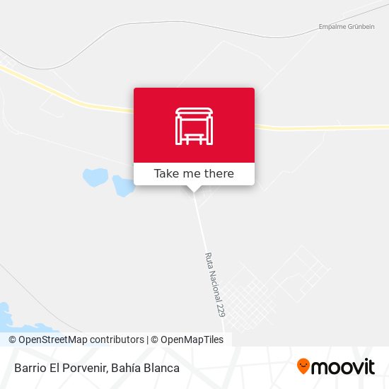 Mapa de Barrio El Porvenir