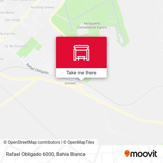 Rafael Obligado 6000 map
