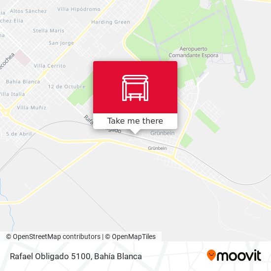 Rafael Obligado 5100 map