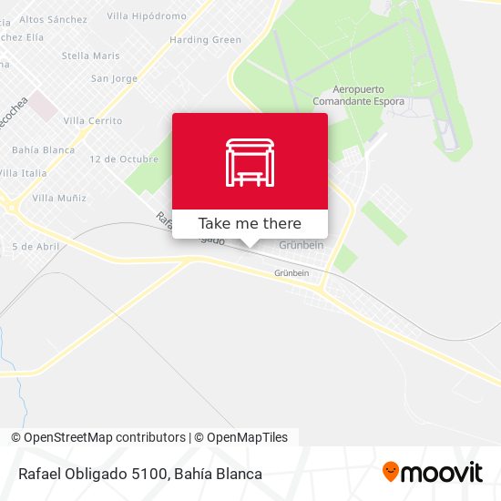 Rafael Obligado 5100 map