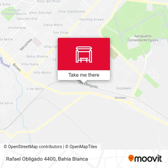 Rafael Obligado 4400 map