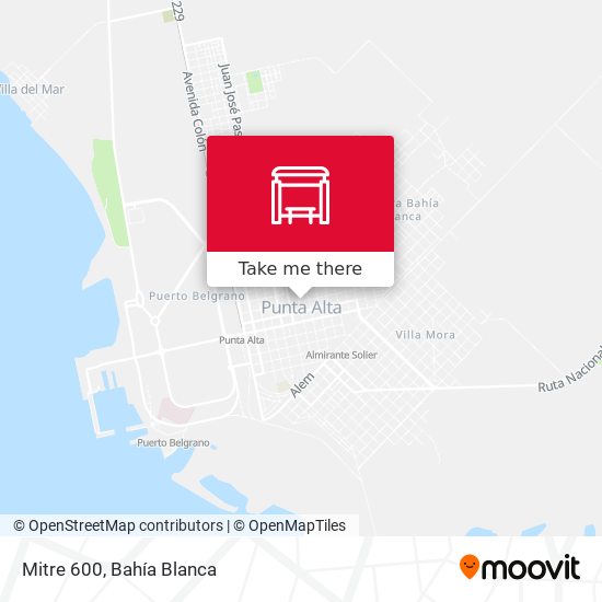 Mapa de Mitre 600