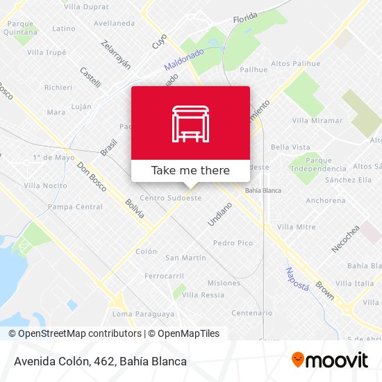Avenida Colón, 462 map