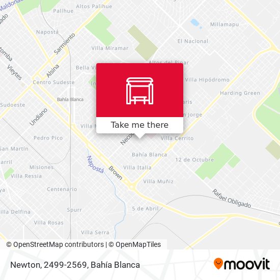 Newton, 2499-2569 map