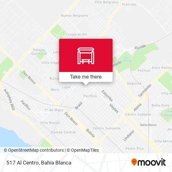 517 Al Centro map