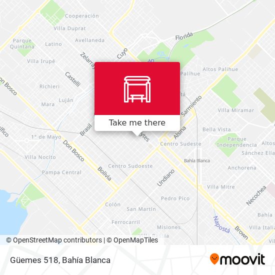 Mapa de Güemes 518