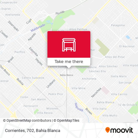 Mapa de Corrientes, 702