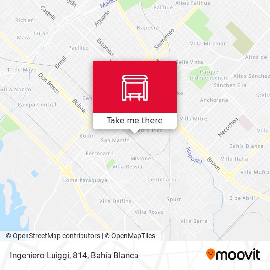 Ingeniero Luiggi, 814 map