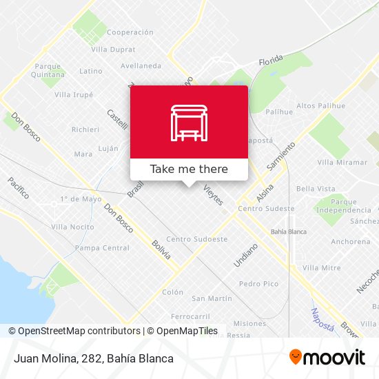 Juan Molina, 282 map