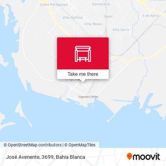 José Avenente, 3699 map