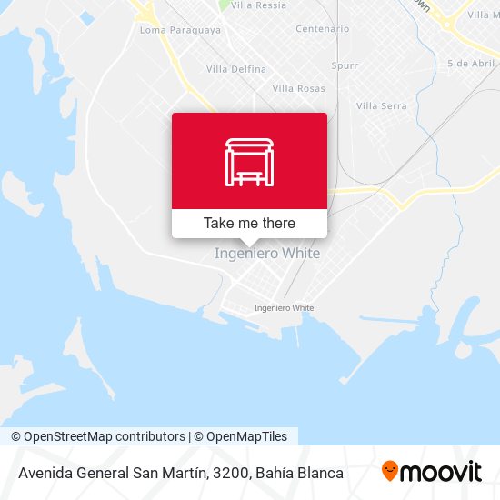 Mapa de Avenida General San Martín, 3200