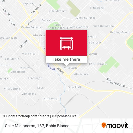 Calle Misioneros, 187 map