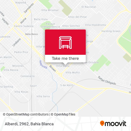 Mapa de Alberdi, 2962