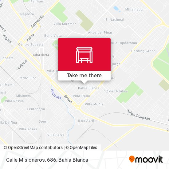 Calle Misioneros, 686 map