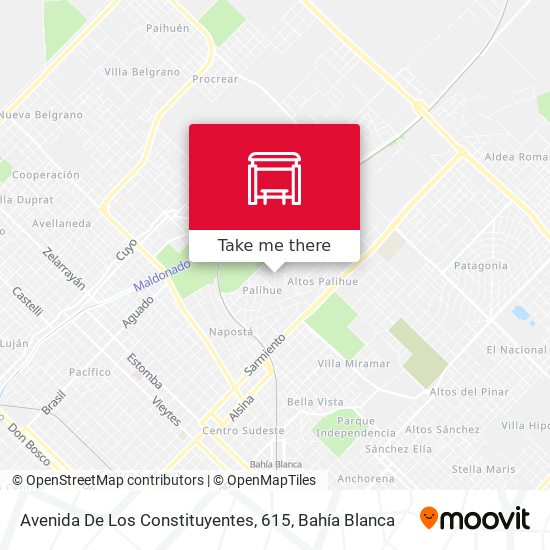 Avenida De Los Constituyentes, 615 map
