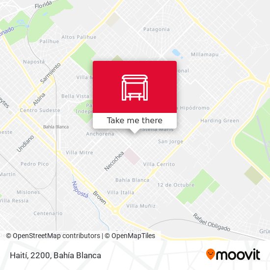 Mapa de Haití, 2200