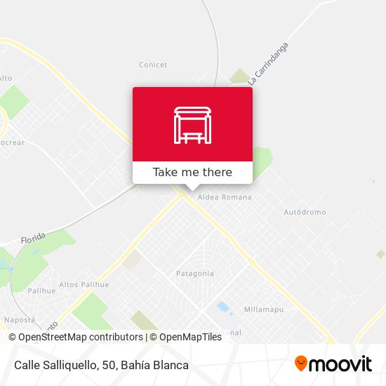 Calle Salliquello, 50 map