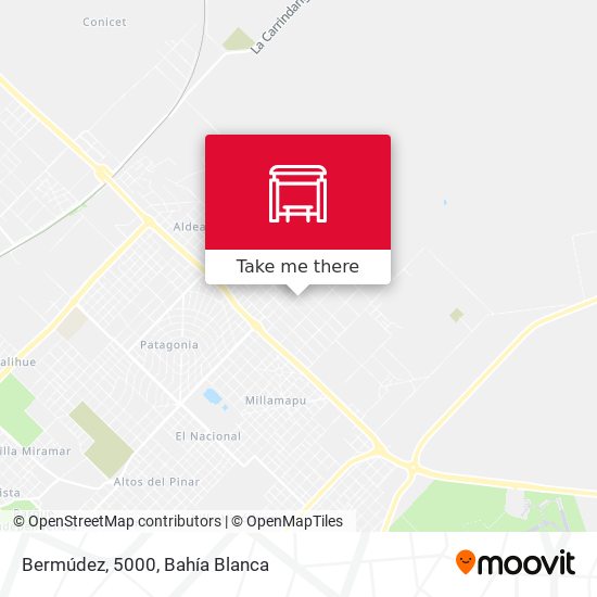 Mapa de Bermúdez, 5000