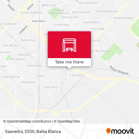 Mapa de Saavedra, 3200