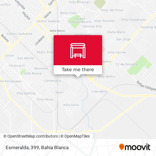 Esmeralda, 399 map