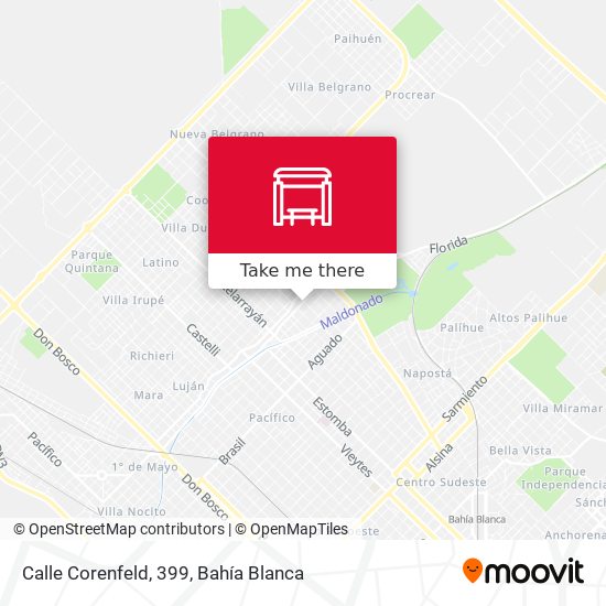 Mapa de Calle Corenfeld, 399