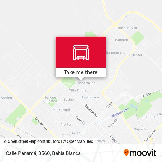 Mapa de Calle Panamá, 3560