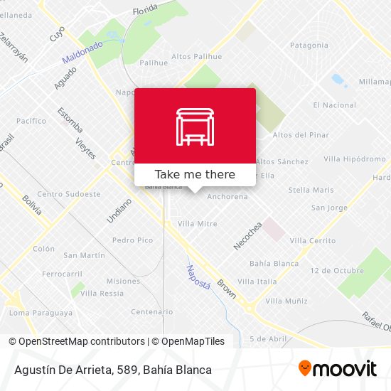 Agustín De Arrieta, 589 map