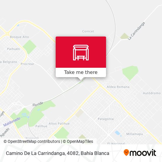 Mapa de Camino De La Carrindanga, 4082