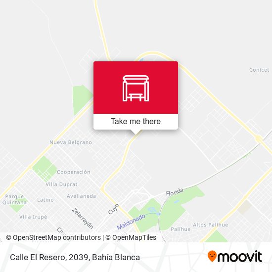 Mapa de Calle El Resero, 2039