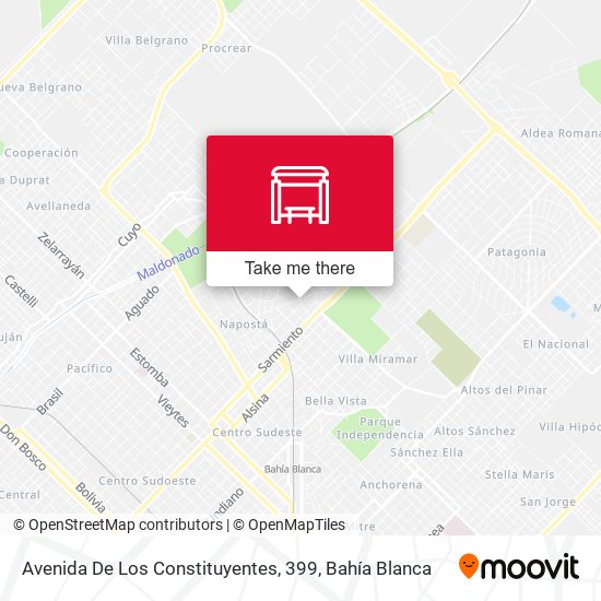 Mapa de Avenida De Los Constituyentes, 399