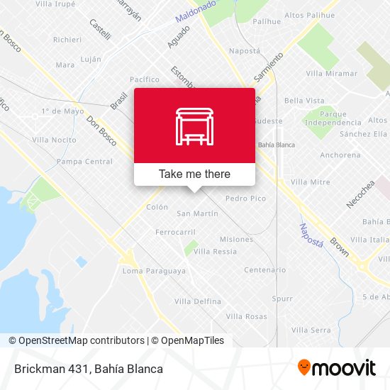 Brickman 431 map