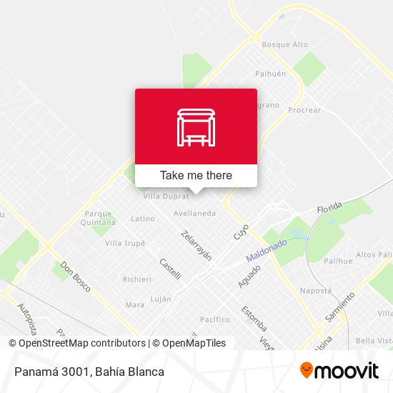 Panamá 3001 map