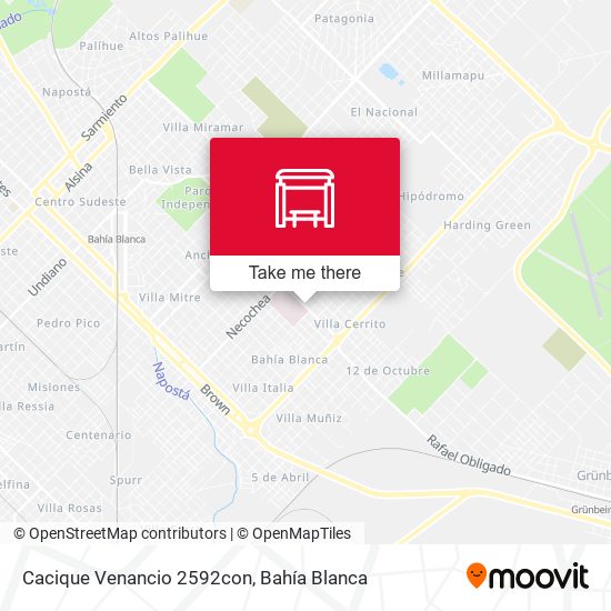 Cacique Venancio 2592con map