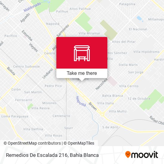 Remedios De Escalada 216 map