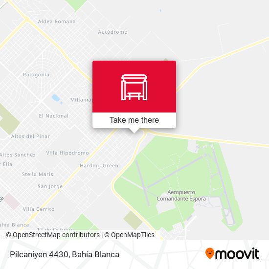 Pilcaniyen 4430 map