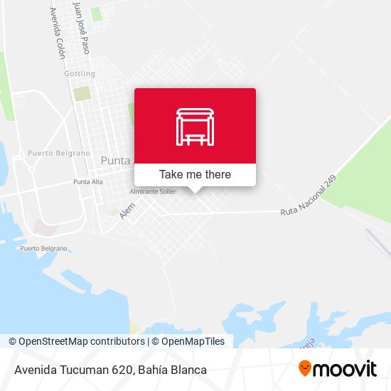 Avenida Tucuman 620 map