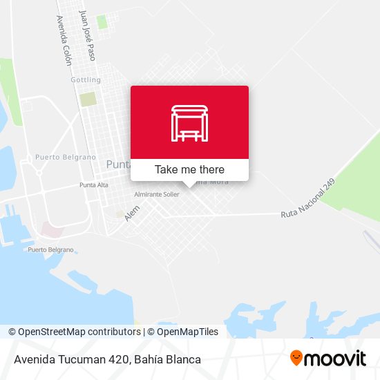 Avenida Tucuman 420 map