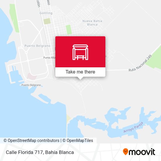 Mapa de Calle Florida 717