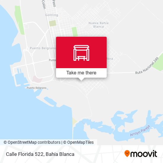 Calle Florida 522 map