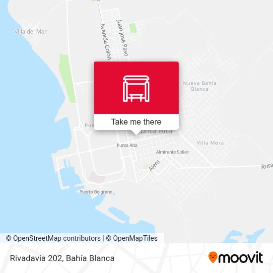 Rivadavia 202 map