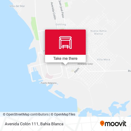 Avenida Colón 111 map