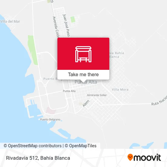 Rivadavia 512 map