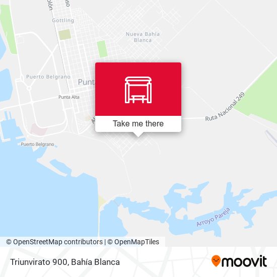 Triunvirato 900 map