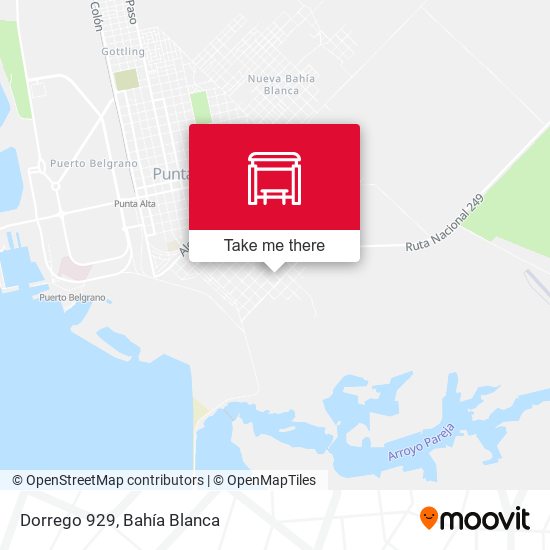 Mapa de Dorrego 929